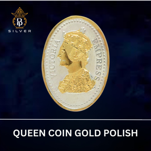 Queen Coin Gold Polish